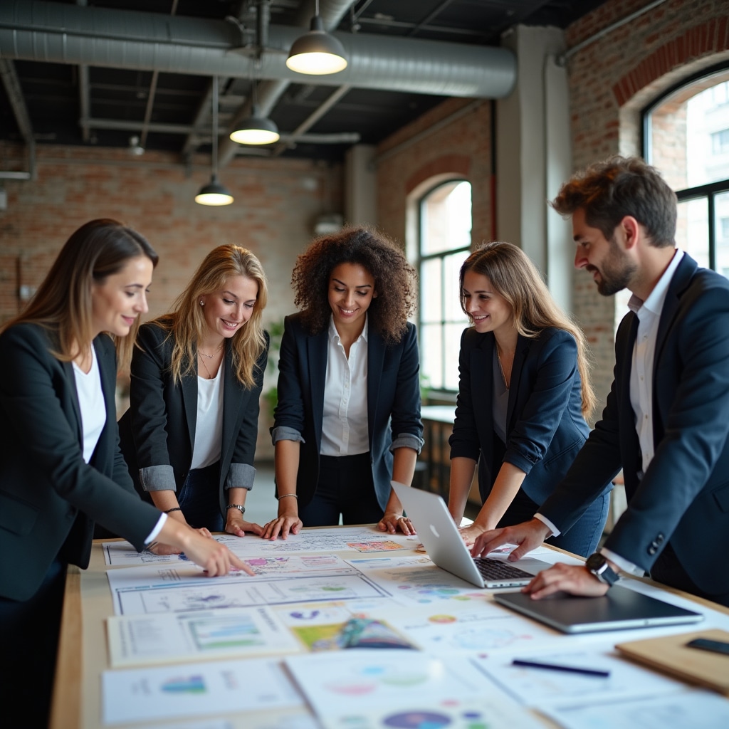 Tím špecialistov na systémy riadenia kvality pri práci